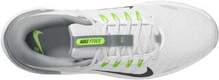 Men's golf shoes Nike Free Unisex White/Black/Pure Platinum/Wolf Grey - 7