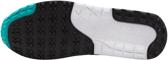 Calçado de golfe para mulher Nike Air Max 1 '86 Unisex Golf Shoes White/Dusty Cactus/Pure Platinum/Black 37,5 - 9