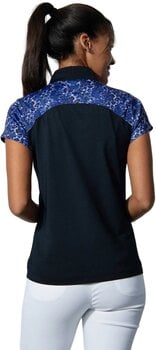 Polo trøje Daily Sports Andria Short-Sleeved Top Navy S - 2