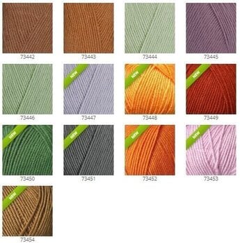 Fios para tricotar Himalaya Everyday Super Lux 73437 Fios para tricotar - 5