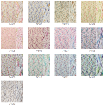 Knitting Yarn Himalaya Everyday Bebe Lux Perla 74501 - 3