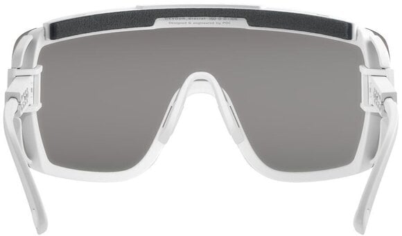 Outdoor Sunglasses POC Devour Glacial Hydrogen White/Clarity Road Silver Mirror Outdoor Sunglasses - 4