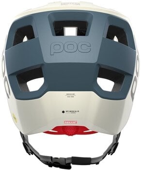 Bike Helmet POC Kortal Race MIPS Selentine Off-White/Calcite Blue Matt 55-58 Bike Helmet - 4