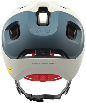 Bike Helmet POC Axion Race MIPS Selentine Off-White/Calcite Blue Matt 59-62 Bike Helmet - 4