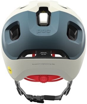 Bike Helmet POC Axion Race MIPS Selentine Off-White/Calcite Blue Matt 55-58 Bike Helmet - 4