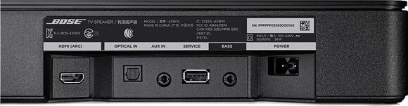 Sound bar
 Bose TV Speaker - 4