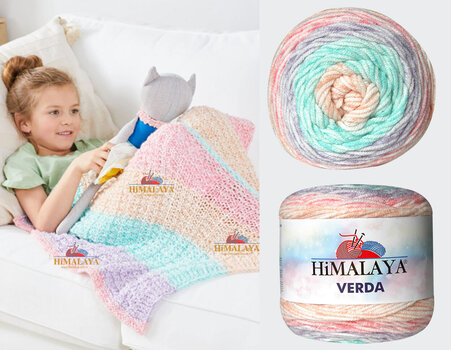 Knitting Yarn Himalaya Verda 1048-01 - 4