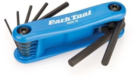 Schraubenschlüssel Park Tool Fold-Up Blue 1,5-2-2,5-3-4-5-6 7 Schraubenschlüssel - 2