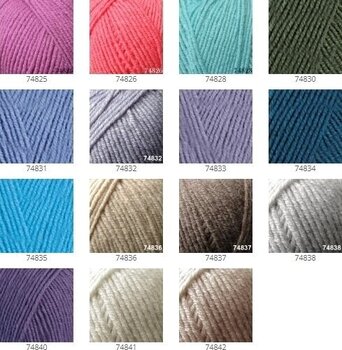 Fios para tricotar Himalaya Lana Lux 74801 - 4