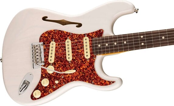 Електрическа китара Fender FSR American Professional II Stratocaster Thinline RW White Blonde - 3