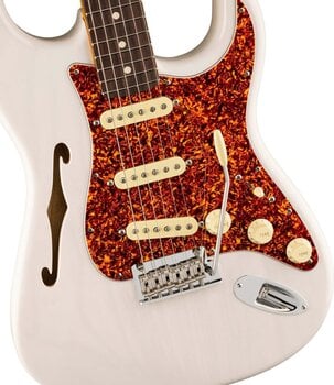 E-Gitarre Fender FSR American Professional II Stratocaster Thinline RW White Blonde - 4