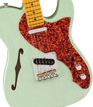 Elektrische gitaar Fender FSR American Professional II Telecaster Thinline MN Transparent Surf Green - 4
