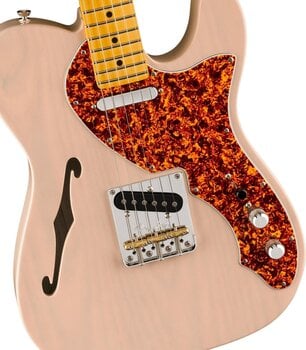 Electric guitar Fender FSR American Professional II Telecaster Thinline MN Transparent Shell Pink - 4