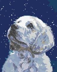 Diamond Art Zuty Diamond Art White Puppy - 2