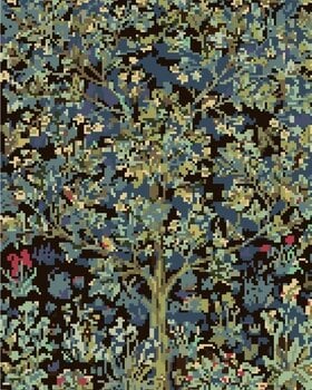 Diamantové maľovanie Zuty Kvetinový strom života - 3