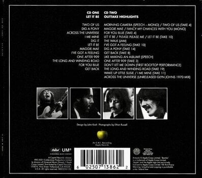 Hudební CD The Beatles - Let It Be (Reissue) (2 CD) - 4