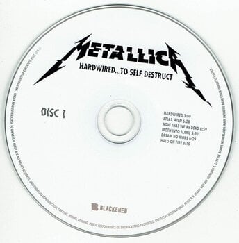 Glasbene CD Metallica - Hardwired...To Self-Destruct (Repress) (2 CD) - 2