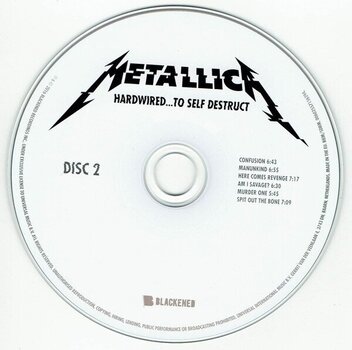 Zenei CD Metallica - Hardwired...To Self-Destruct (Repress) (2 CD) - 3