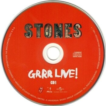 Zenei CD The Rolling Stones - Grrr Live! (2 CD + Blu-ray) - 3