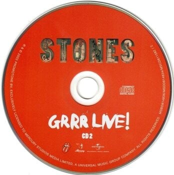 CD диск The Rolling Stones - Grrr Live! (2 CD + Blu-ray) - 4