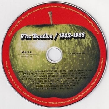 Zenei CD The Beatles - 1962 - 1966 (Reissue) (Remastered) (2 CD) - 2