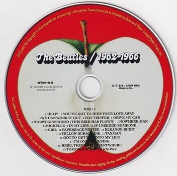 Musiikki-CD The Beatles - 1962 - 1966 (Reissue) (Remastered) (2 CD) - 3