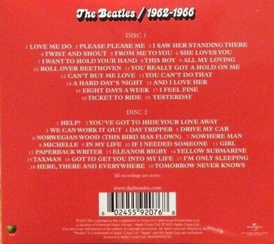 CD Μουσικής The Beatles - 1962 - 1966 (Reissue) (Remastered) (2 CD) - 4
