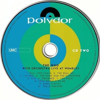 CD de música The Who - With Orchestra: Live At Wembley (2 CD + Blu-ray) CD de música - 3