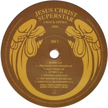 Грамофонна плоча Andrew Lloyd Webber - Jesus Christ Superstar (A Rock Opera) (Reissue) (Remastered) (180g) (2 LP) - 3