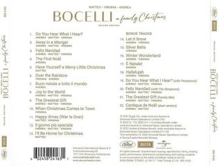 Muusika CD Andrea Bocelli A Family Christmas (Deluxe Edition) (CD) - 2