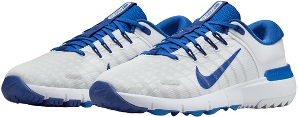 Chaussures de golf pour hommes Nike Free Golf Unisex Shoes Game Royal/Deep Royal Blue/Football Grey 44 - 5