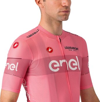 Cyklodres/ tričko Castelli Giro107 Classification Jersey Rosa Giro M - 3
