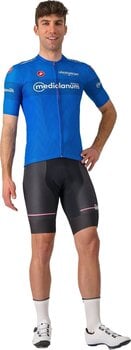Maglietta ciclismo Castelli Giro107 Classification Jersey Azzurro XL - 6