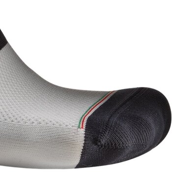 Pyöräilysukat Castelli Giro107 18 Sock Bianco 2XL Pyöräilysukat - 5