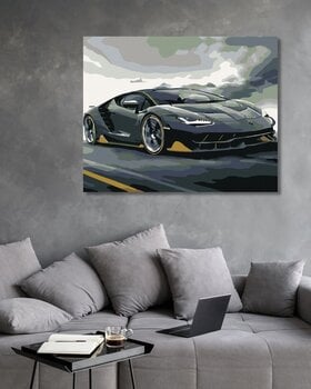 Diamant schilderij Zuty Lamborghini - 2