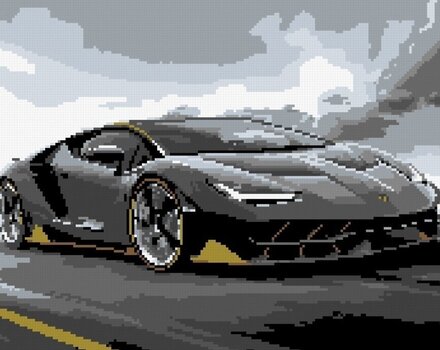 Диамантено рисуване Zuty Lamborghini - 3