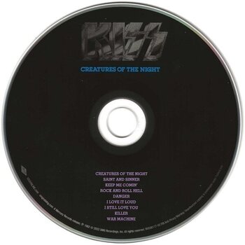 CD de música Kiss - Creatures Of The Night (Remastered) (Reissue) (CD) - 2