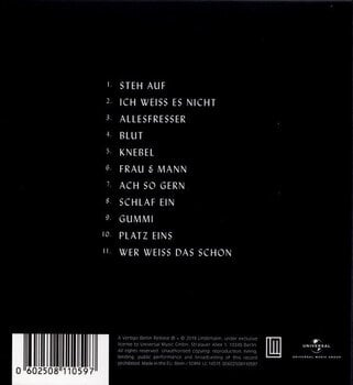 CD диск Lindemann - F&M (Digipak) (CD) - 3