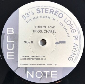 Vinyl Record Charles Lloyd - Trios: Chapel (Gatefold) (LP) - 3