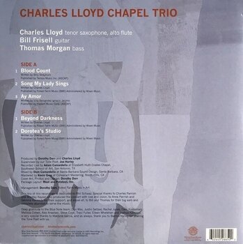 Грамофонна плоча Charles Lloyd - Trios: Chapel (Gatefold) (LP) - 4