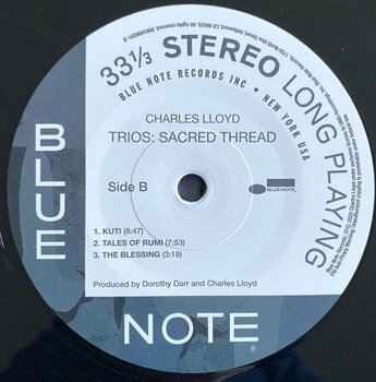 Disco de vinil Charles Lloyd - Trios: Sacred Thread (LP) - 3