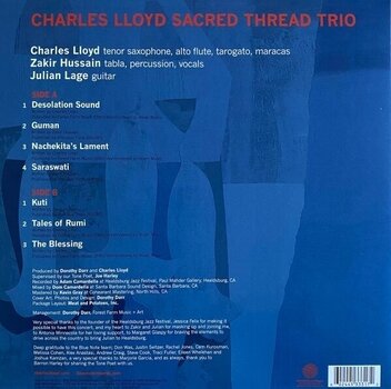 Disque vinyle Charles Lloyd - Trios: Sacred Thread (LP) - 4