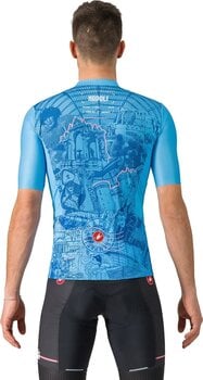 Odzież kolarska / koszulka Castelli Giro107 Napoli Golf Azzurro Napoli M - 2