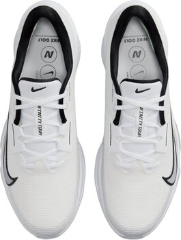 Chaussures de golf pour hommes Nike Air Zoom Infinity Tour Next 2 Unisex Golf Shoes White/Black/Vapor Green/Pure Platinum 44 - 11