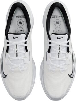 Calçado de golfe para homem Nike Air Zoom Infinity Tour Next 2 Unisex Golf Shoes White/Black/Vapor Green/Pure Platinum 45 - 11