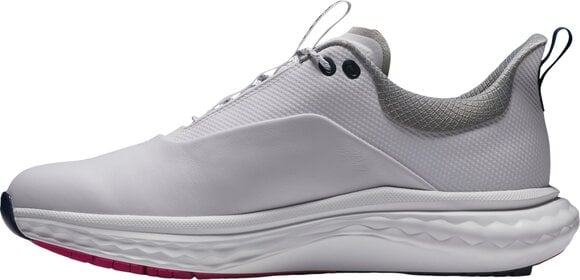 Мъжки голф обувки Footjoy Quantum Mens Golf Shoes White/Blue/Pink 44 - 3