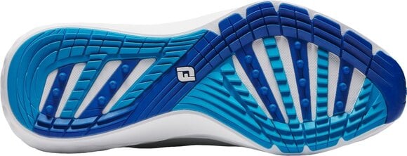 Men's golf shoes Footjoy Quantum Mens Golf Shoes Grey/White/Blue 40,5 - 4