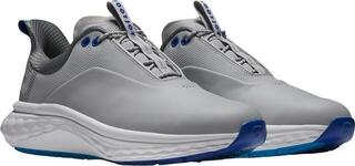 Pantofi de golf pentru bărbați Footjoy Quantum Grey/White/Blue - 4