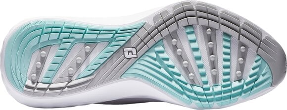 Pánske golfové topánky Footjoy Quantum Mens Golf Shoes White/White/Grey 44 - 4