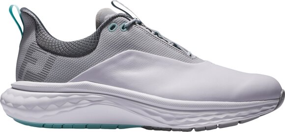 Men's golf shoes Footjoy Quantum White/White/Grey 44,5 Men's golf shoes - 2